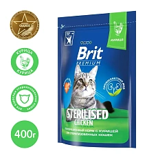 Brit Premium Cat Sterilised (Курица)